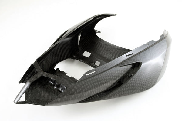MOTOCORSE Double seat, tail Trama del carbonio e finitura superficiale - 2