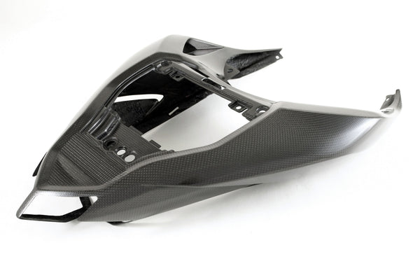 MOTOCORSE Double seat, tail Trama del carbonio e finitura superficiale - 2