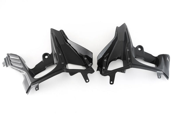 MOTOCORSE Inner side fairing set Trama del carbonio e finitura superficiale - 2