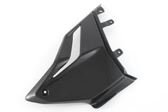 MOTOCORSE Fairing side panel - Lower left Trama del carbonio e finitura superficiale - 200P – Plain