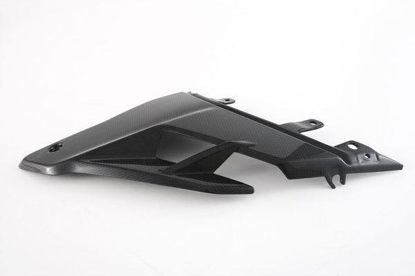 MOTOCORSE Fairing side panel - Lower right Trama del carbonio e finitura superficiale - 200P – Plain