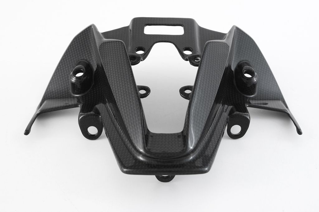 MOTOCORSE Inner headlight fairing Trama del carbonio e finitura superficiale - 2