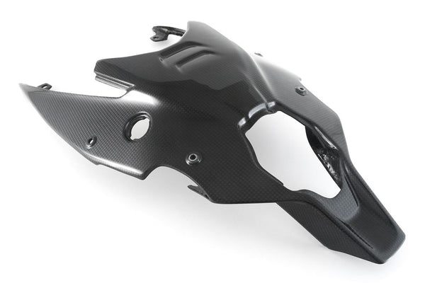 MOTOCORSE Seat tail bottom cover Trama del carbonio e finitura superficiale - 2