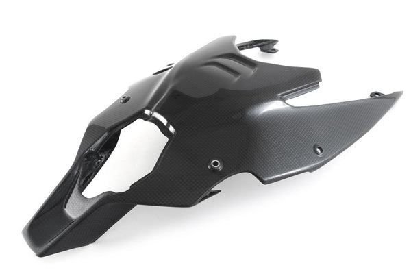 MOTOCORSE Seat tail bottom cover Trama del carbonio e finitura superficiale - 2