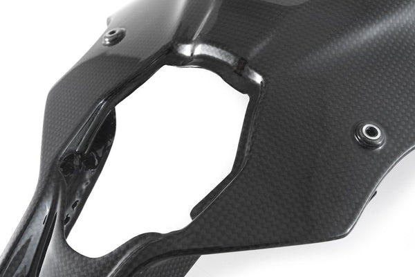 MOTOCORSE Seat tail bottom cover Trama del carbonio e finitura superficiale - 2