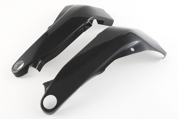 MOTOCORSE Frame covers set Trama del carbonio e finitura superficiale - 2