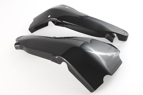 MOTOCORSE Frame covers set Trama del carbonio e finitura superficiale - 2