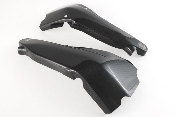 MOTOCORSE Frame covers set Trama del carbonio e finitura superficiale - 2