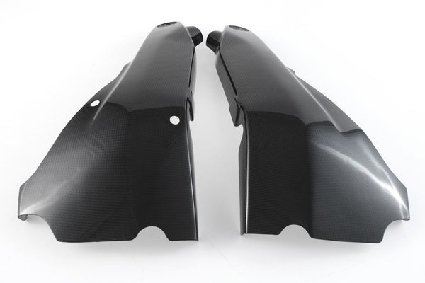 MOTOCORSE Frame covers set Trama del carbonio e finitura superficiale - 2