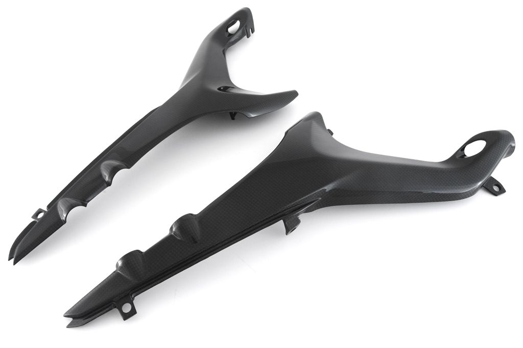 MOTOCORSE Subframe covers set Trama del carbonio e finitura superficiale - 2