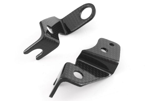 MOTOCORSE Brake and clutch reservoir mounts Trama del carbonio e finitura superficiale - 2