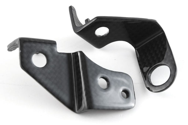 MOTOCORSE Brake and clutch reservoir mounts Trama del carbonio e finitura superficiale - 2
