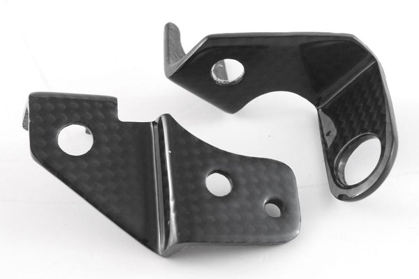 MOTOCORSE Brake and clutch reservoir mounts Trama del carbonio e finitura superficiale - 2