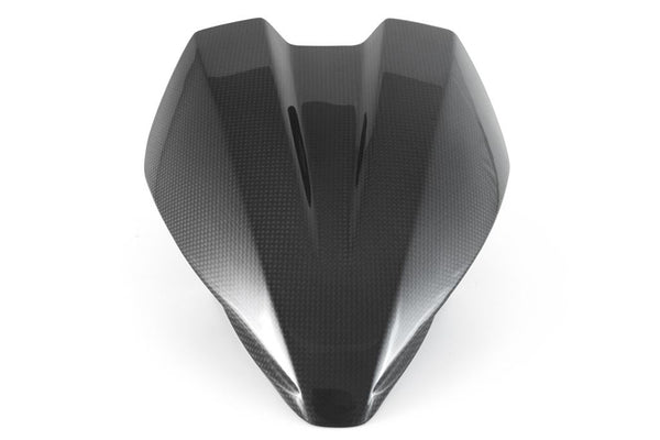 MOTOCORSE Windscreen - Long - DUCATI Streetfighter V4 (2020 - 2024) Trama del carbonio e finitura superficiale - 2