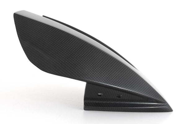 MOTOCORSE Windscreen - Long - DUCATI Streetfighter V4 (2020 - 2024) Trama del carbonio e finitura superficiale - 2