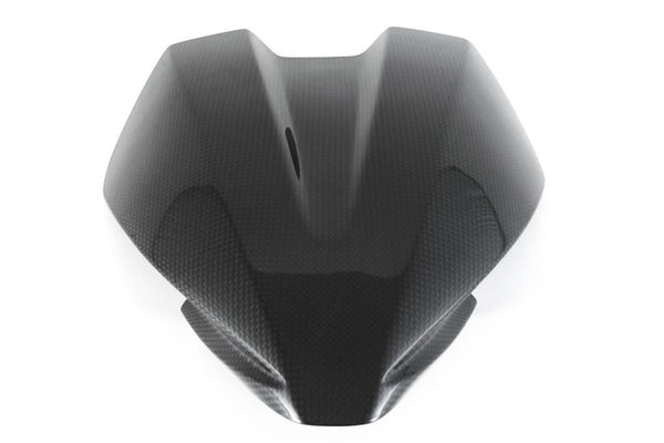 MOTOCORSE Windscreen - Long - DUCATI Streetfighter V4 (2020 - 2024) Trama del carbonio e finitura superficiale - 2