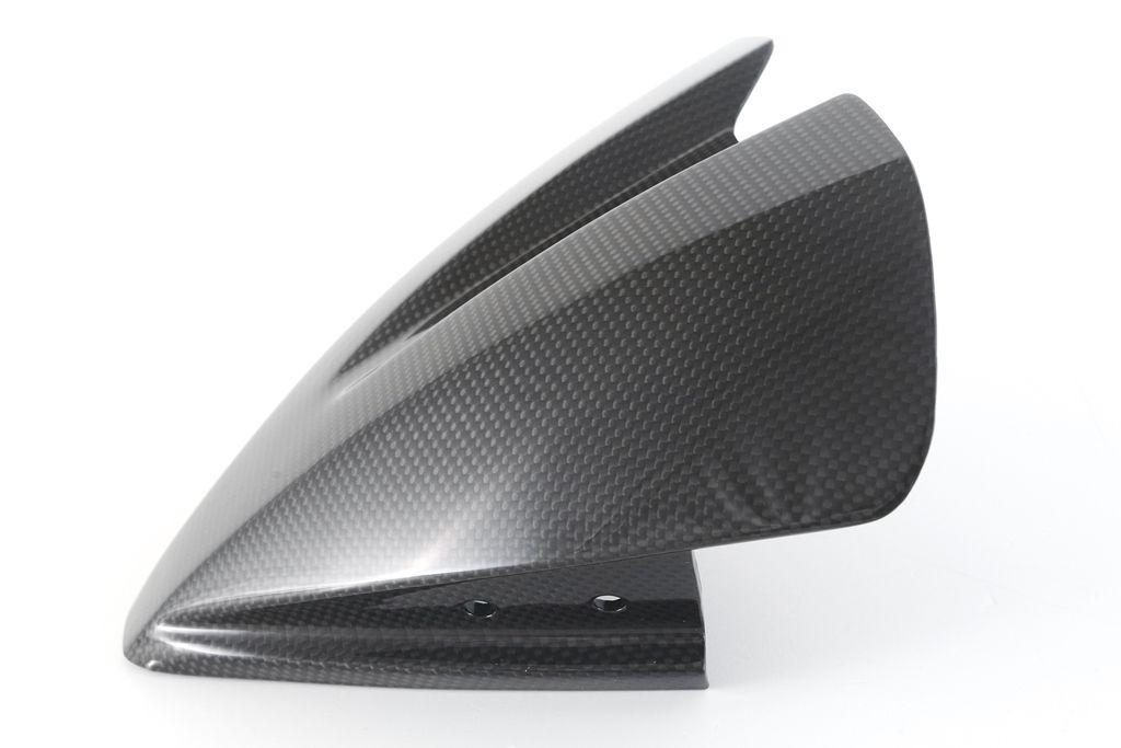 MOTOCORSE Windscreen - Short - DUCATI Streetfighter V4 (2020-2024) Trama del carbonio e finitura superficiale - 200P – Plain