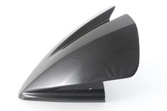 MOTOCORSE Windscreen - Short - DUCATI Streetfighter V4 (2020-2024) Trama del carbonio e finitura superficiale - 200P – Plain