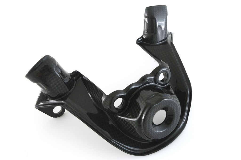 MOTOCORSE Keylock cover - DUCATI Streetfighter V4 (2020-2024) Trama del carbonio e finitura superficiale - 2