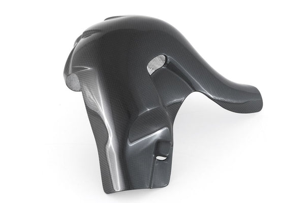 MOTOCORSE Exhaust protection (EURO5 - 2021) Trama del carbonio e finitura superficiale - 2