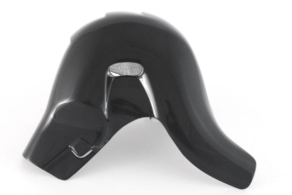 MOTOCORSE Exhaust protection (EURO5 - 2021) Trama del carbonio e finitura superficiale - 2