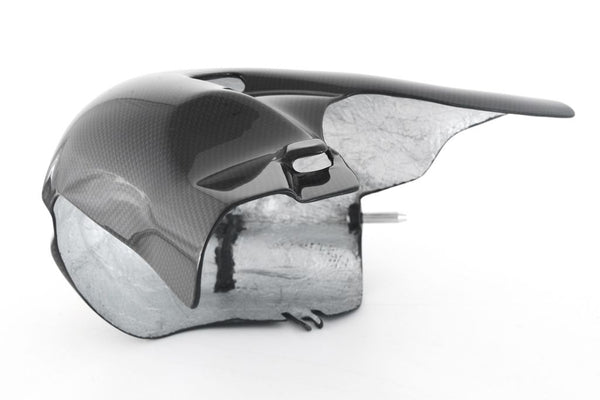 MOTOCORSE Exhaust protection (EURO5 - 2021) Trama del carbonio e finitura superficiale - 2