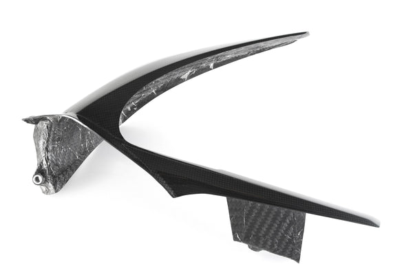 MOTOCORSE Rear hugger - wide Trama del carbonio e finitura superficiale - 2