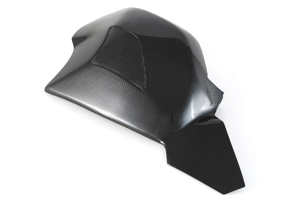 MOTOCORSE Swingarm guard with slider Trama del carbonio e finitura superficiale - 2
