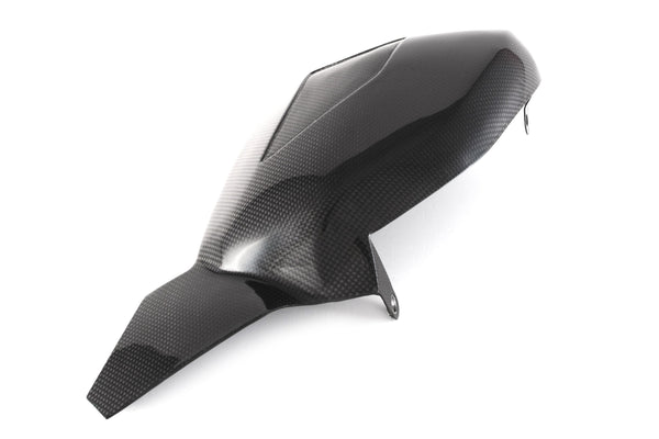 MOTOCORSE Swingarm guard with slider Trama del carbonio e finitura superficiale - 2