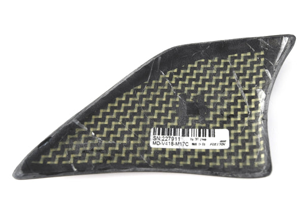 MOTOCORSE Swingarm guard - Slider Trama del carbonio e finitura superficiale - 2