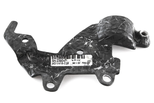 MOTOCORSE Rear Brake Reservoir Mount Trama del carbonio e finitura superficiale - 2