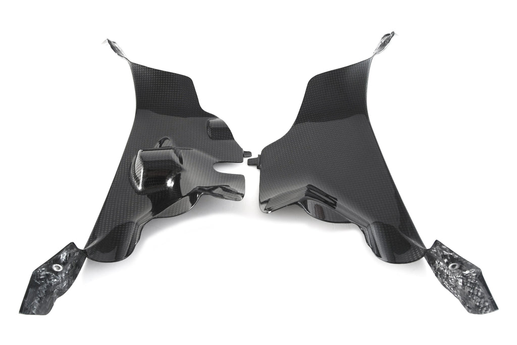 MOTOCORSE Airtube covers - set Trama del carbonio e finitura superficiale - 2