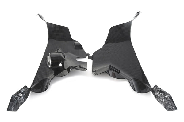 MOTOCORSE Airtube covers - set Trama del carbonio e finitura superficiale - 2