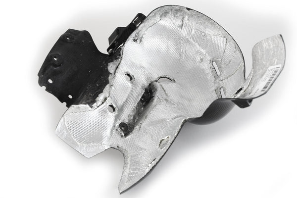 MOTOCORSE Exhaust protection Trama del carbonio e finitura superficiale - 2