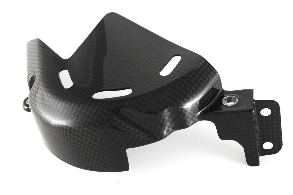 MOTOCORSE Sprocket cover - DUCATI PANIGALE V4 / STREETFIGHTER V4 Trama del carbonio e finitura superficiale - 2