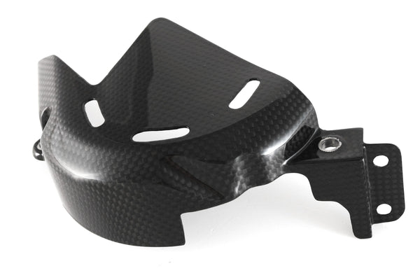 MOTOCORSE Sprocket cover - DUCATI PANIGALE V4 / STREETFIGHTER V4 Trama del carbonio e finitura superficiale - 2