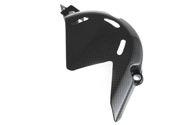 MOTOCORSE Sprocket cover - DUCATI PANIGALE V4 / STREETFIGHTER V4 Trama del carbonio e finitura superficiale - 2