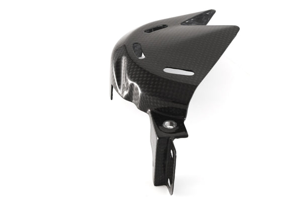 MOTOCORSE Sprocket cover - DUCATI PANIGALE V4 / STREETFIGHTER V4 Trama del carbonio e finitura superficiale - 2