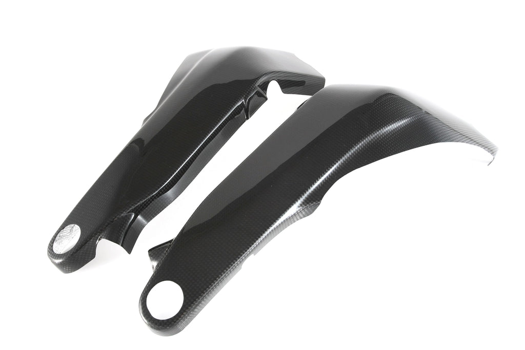 MOTOCORSE Frame cover extension - set Trama del carbonio e finitura superficiale - 2