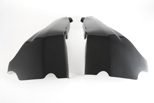 MOTOCORSE Frame cover extension - set Trama del carbonio e finitura superficiale - 2
