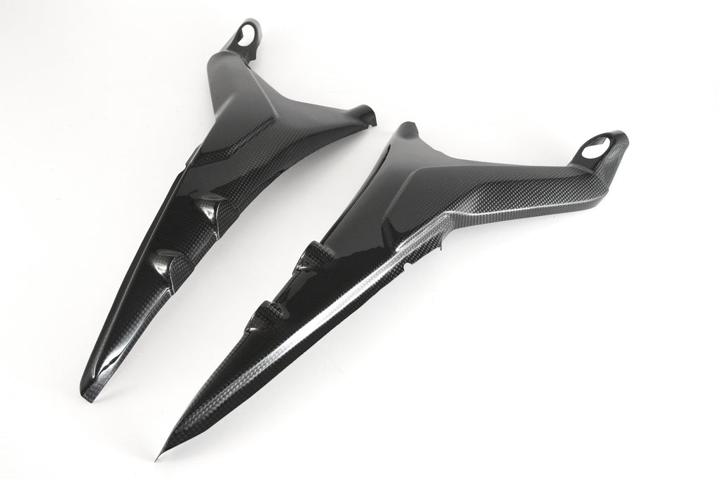 MOTOCORSE Subframe covers - set Trama del carbonio e finitura superficiale - 2