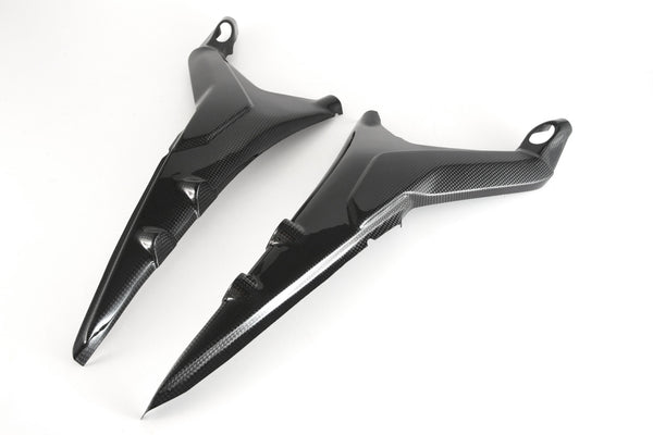 MOTOCORSE Subframe covers - set Trama del carbonio e finitura superficiale - 2