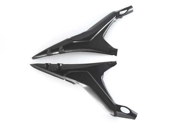 MOTOCORSE Subframe covers - set Trama del carbonio e finitura superficiale - 2