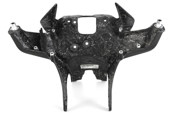 MOTOCORSE Headlight holder Trama del carbonio e finitura superficiale - 2