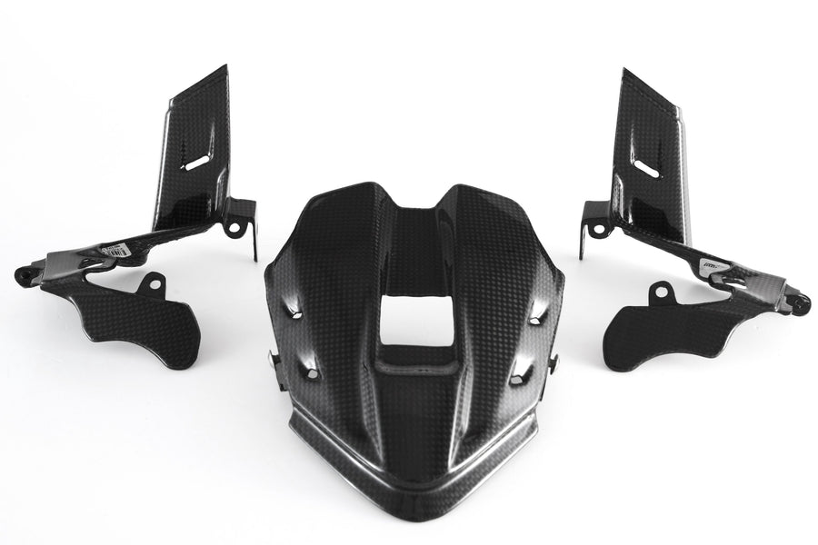 MOTOCORSE Instruments cover Trama del carbonio e finitura superficiale - 2