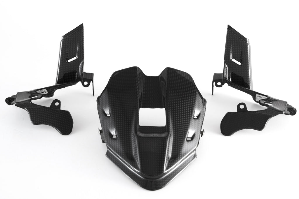 MOTOCORSE Instruments cover Trama del carbonio e finitura superficiale - 2