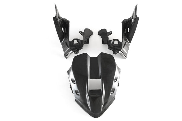 MOTOCORSE Instruments cover Trama del carbonio e finitura superficiale - 2
