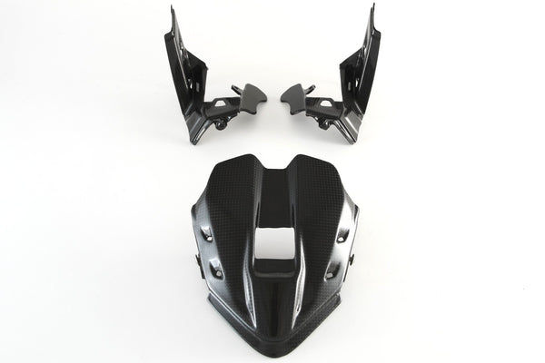 MOTOCORSE Instruments cover Trama del carbonio e finitura superficiale - 2