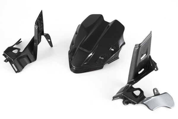 MOTOCORSE Instruments cover without GPS Trama del carbonio e finitura superficiale - 2