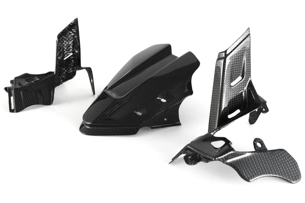 MOTOCORSE Instruments cover without GPS Trama del carbonio e finitura superficiale - 2